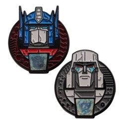Fanattik Transformers Pin Badge 2-Pack 40th Anniversary ( 066981 )