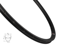 Felga mach1 pulse gravel disc 622x23, 28h, crna ( 701875 )