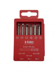 Felo set bitova Industrial Bit-box Profi 73 mm SL/PH/PZ 6 kom ( 03092716 ) - Img 3