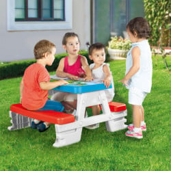 Fisher Price Dečija klupa sa stočićem ( 018380 ) - Img 1