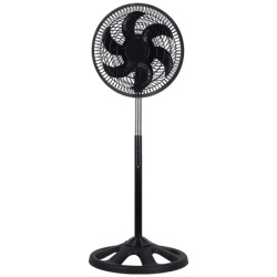 Floria ZLN1092 Ventilator sa postoljem, prečnik 25.5 cm, 50 W, crne boje -