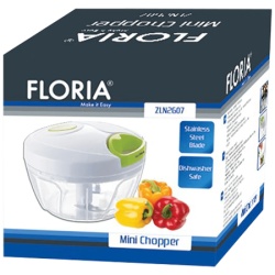 Floria zln2607 secko za povrće, ručni, mini chopper -2