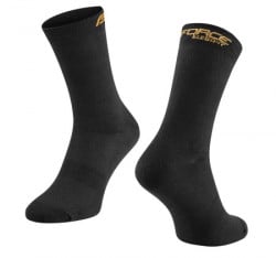 Force čarape elegant duge, crno-zlatne l-xl / 42-46 ( 9009142 )