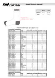 Force čarape force mote, crno-plavo-fluo s-m/36-41 ( 90085821 )-2