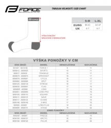 Force čarape noble sivo-narandžaste s-m/36-41 ( 90085711 ) - Img 2