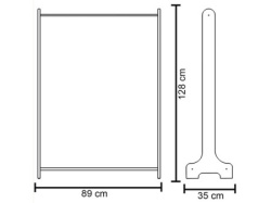 Futrix Čiviluk antracit metal ( 40644 ) -2