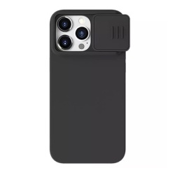 Futrola nillkin cam shield silky za iphone 15 pro (6.1) crna ( F111633 )
