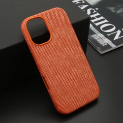 Futrola woven touch magsafe za iphone 17 (6.3) narandzasta ( F125362 )