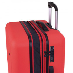 Gabol kofer srednji PROŠIRIVI 47x66x27/31 cm ABS 70/80,5l-3,6 kg Future crvena ( 16KG123046D ) - Img 8