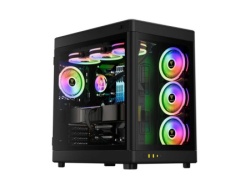 Gamdias Neso P1 Full Tower/E-ATX/ATX/Micro-ATX/Mini-ITX/bez napajanja/kaljeno staklo/crna Kucište ( 102565 )