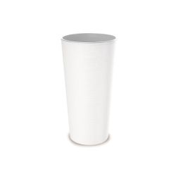 Gardino-saksija melrose glamour ok.vis 25x46,5h bela ( 34453 )