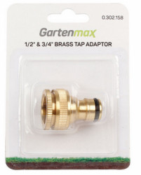 Gartenmax adapter za slavinu 1/2" - 3/4" ( 0302158 ) - Img 1