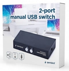 Gembird 2 port manual USB switch DSU-21 - Img 2