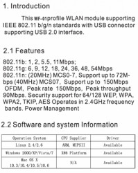 Gembird 5dBi high power USB wireless adapter 150N (447) WNP-UA150P-01 ** - Img 3