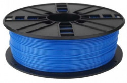 Gembird ABS filament za 3D stampac 1.75mm, kotur 1KG, fluorescent blue 3DP-ABS1.75-01-FB - Img 1