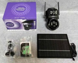 Gembird CAM-IP4MP-TQ7 GMB kamera 4MP(2mp+2mp) H.265 EU Solar Camera, 2 Inch, ICSEE App, 2.8mm, IP66-1