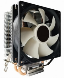 Gembird CPU-HURACAN-X60 UNI kuler 95W 90mm.Fan +/-1600rpm 26dBa LGA 775/115x/1200/AMD