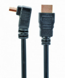 Gembird HDMI kabl v.2.0 3D/4K TV konektor pod uglom 90 stepeni 3m CC-HDMI490-10 - Img 1