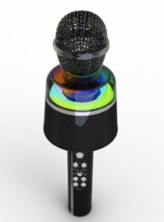 Gembird MICBT-01-BK bezicni karaoke mikrofon sa zvucnikom 3W, LED, black-4