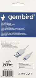 Gembird NPA-AC26 punjac za telefone i tablete 2x5v/24A+1A 12W +micro USB DATA kabl 1M (271) - Img 2