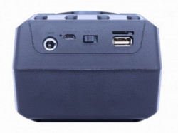 Gembird portable bluetooth karaoke speaker 2x5W, FM, USB, SD, 3,5mm, MIC 6,35mm, LED,black SPK-BT-13 - Img 3