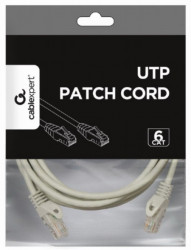 Gembird PP6U-3M mrezni kabl, CAT6 UTP patch cord 3m grey - Img 2