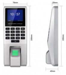 Gembird SMART-KPS-LOCK-EF-F05 smart code IC ID card reader fingerprint recognize lock biometric scan - Img 4