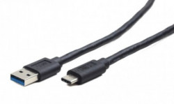 Gembird USB 3.0 AM to type-C cable (AM/CM), 1.8 m, Black CCP-USB3-AMCM-6 - Img 1