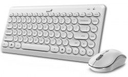 Genius LuxeMate Q8000,SER,white,2.4GHZ tastatura+miš