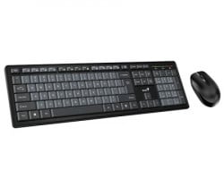 Genius Smart KM-8200 Wireless USB YU crna tastatura + miš - Img 3