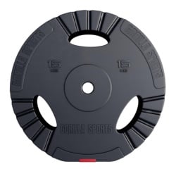 Gorilla Sports Plastični teg sa rukohvatima (15 kg) ( 100548-00007-0020 )