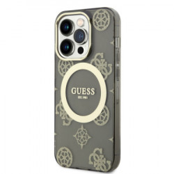 Guess futrola za iPhone 14 pro IML glitter peony gold black MagSafe ( GUHMP14LHMPGSK ) - Img 2