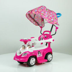 Guralica Auto za decu sa tendom Model 464 Lux - Pink - Img 2