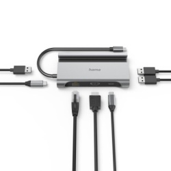 Hama usb-c stanica 3xusb-a3.1,hdmi?,vga,lan,usb-c (pd) ( 200143 )-3