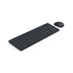 Hama "wkm-200" bezicna tastatura i mis crna, us ( 173056us )