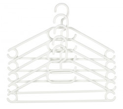 Hangers Trygve white 5pcs/pk ( 4912355 )