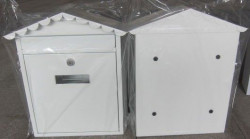 Haus poštansko sanduče 300mm x 113mm x 355mm belo ( 0200026 )