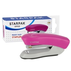 Heftalica plasticna pink 10 12l 521069 ( 08/953 )