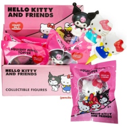 Hello Kitty and Friends squishy toper za olovku Hello Kitty sa roze mašnom ( 1044989 )