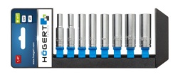 Hogert set nasadnih ključeva dugih 1/4" ( HT1A886 )