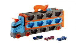 Hot wheels Hot wheels mega transporter sa stazom ( 1015000622 )  - Img 1