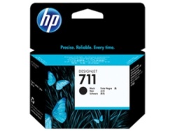 HP ink cz133a 711 80-ML black, cz133a sup ( 0367455 )