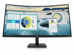 HP P34hc 34"/VA zakrivljen/3440x1440/100Hz/5ms/HDMI, DP, USB-C dock 65W/visina/zvučnici/3g Monitor  ( 21Y56AA ) -4