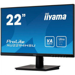 Iiyama monitor prolite, 21,5" ultra slim line VA-panel, 1920x1080, 250cdm˛, Speakers, VGA, HDMI, DisplayPort, 4ms, USB 2x2.0 ( XU2294HSU-B1 - Img 5