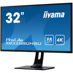 Iiyama XB3288UHSU-B5 LED B5 32'' VA panel with 4K resolution USB height, swivel, tilt monitor - Img 3