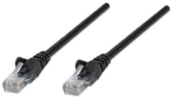 Intellinet 320757 Cat5e CCA/Black/2m LAN UTP kabl