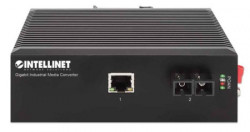 Intellinet gigabit industrial media converter, SM, 20km, SC ( 0001213277 )