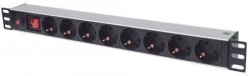 Intellinet LAN 19"1U rackmount razvodni panel sa 8mesta,3m ( 0538042 )