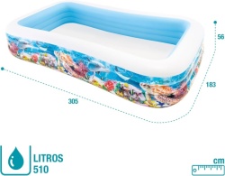 Intex 58485 Porodični Bazen 305x183x56 cm - Img 3