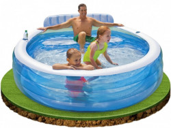 Intex Family Lounge porodični bazen sa sedištem 229x218x79cm ( 57190 ) - Img 8